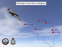 550 Sqdn Belgian Crash Sites